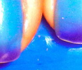 Color Changing Nail Polish - Mood Nail Polish - RAZZLEBERRY - Purple to Blue - Custom Blended Polish/Lacquer - 0.5 oz Full Sized Bottle