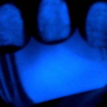 Glow-in-the-Dark Nail Polish - Blue - LITTLE DIPPER - Custom Blended Nail Polish/Lacquer - Regular Full Sized Bottle (15 ml size)